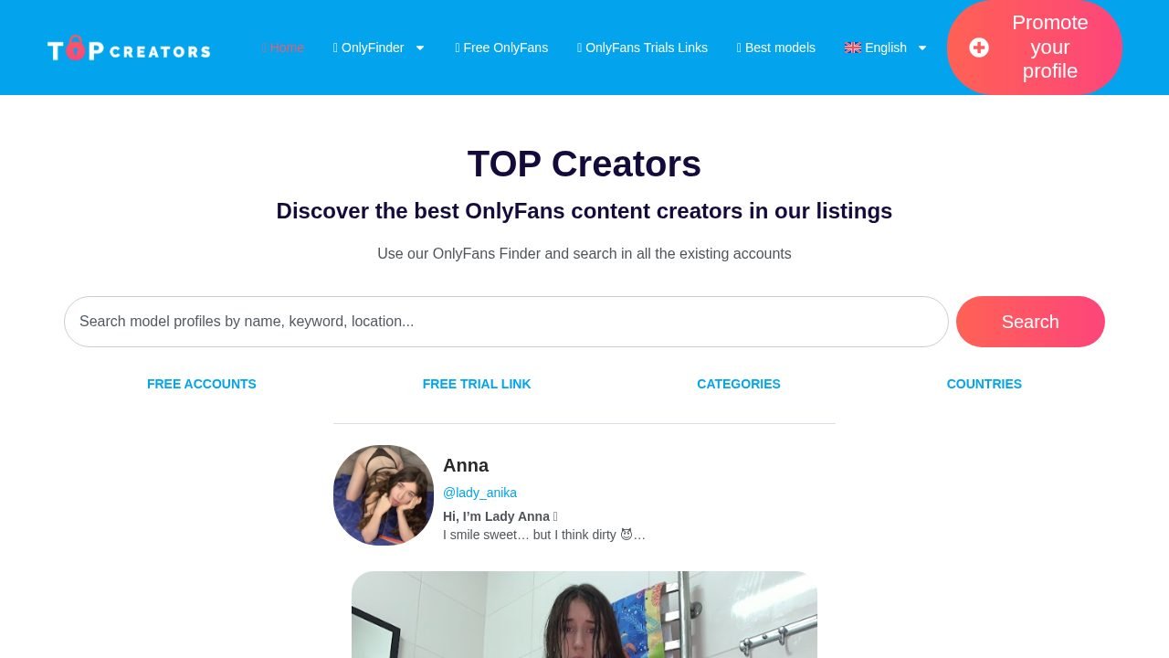 TOP Creators